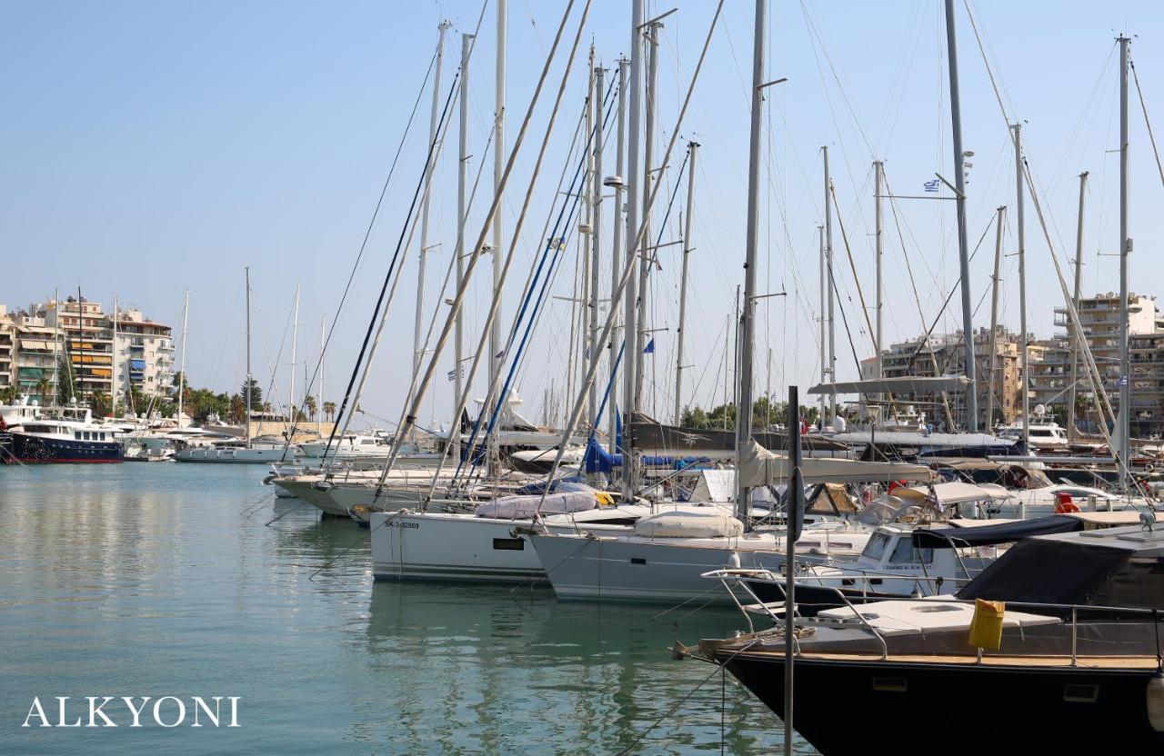 Melma Properties- Alkyoni Apartment By The Sea In Pireus Exteriör bild